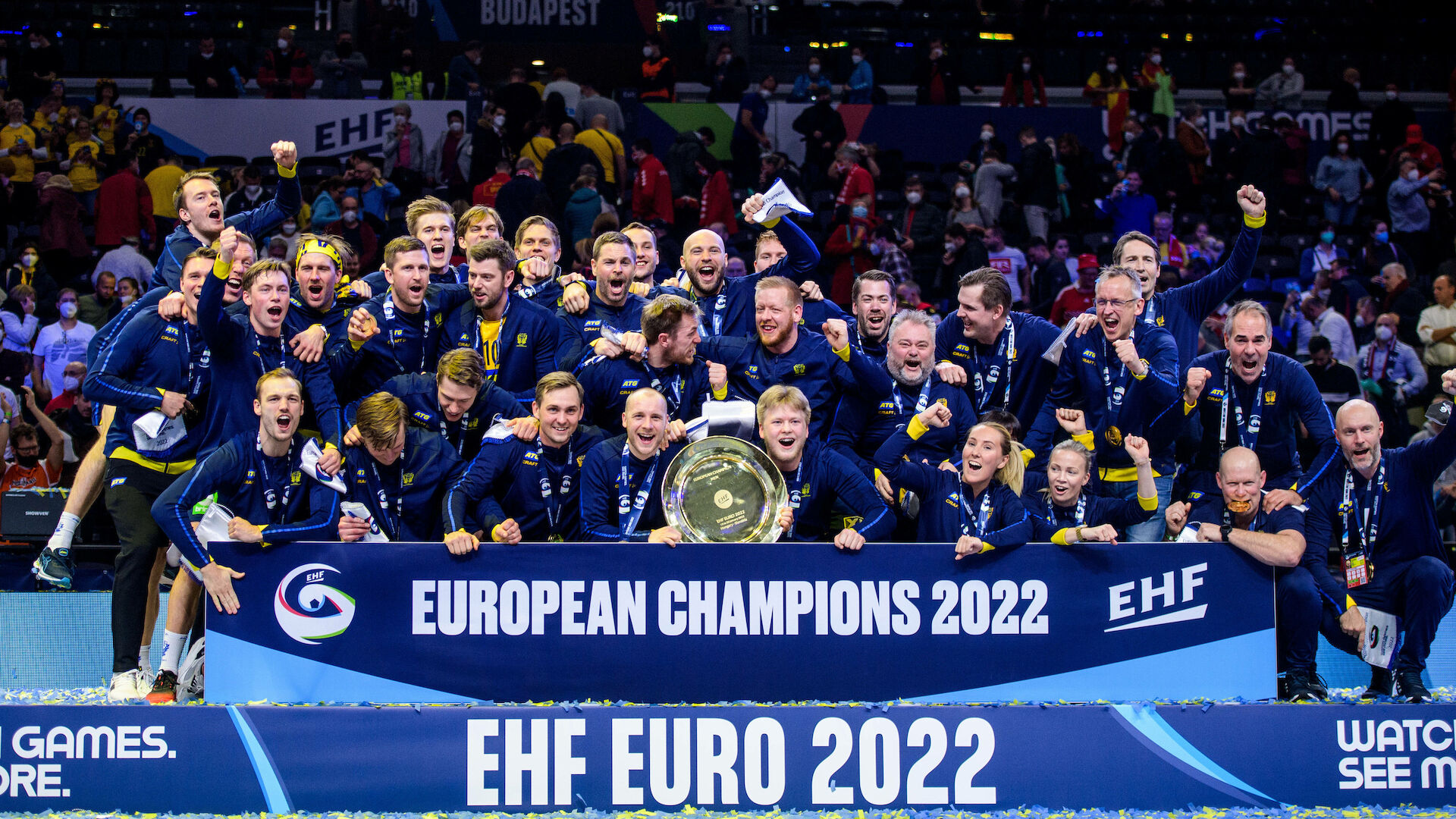 Schweden gewinnt die Europameisterschaft 2022! News LIQUI MOLY HBL