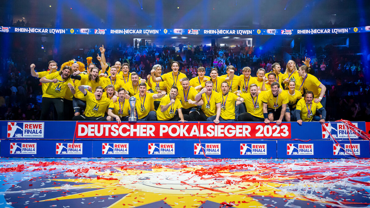 Erster Sieger in Köln Rhein-Neckar Löwen gewinnen DHB-Pokal nach Siebenmeterwerfen News LIQUI MOLY HBL